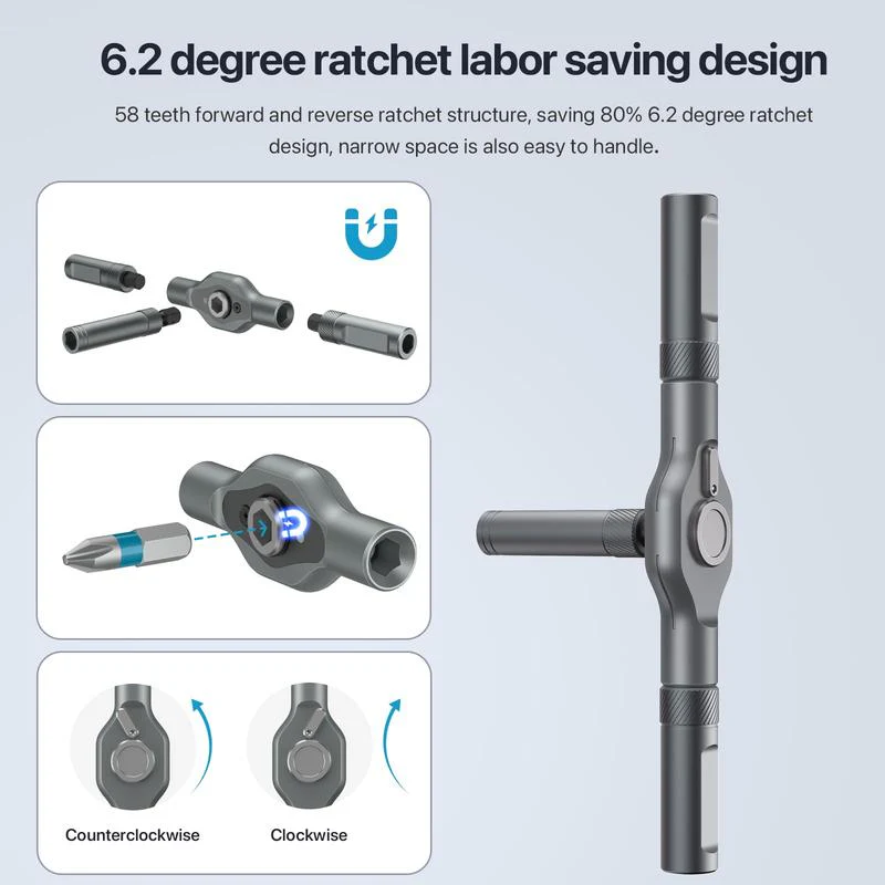 SAKER 42 in 1 Magnetic Screwdriver Set - Image 15