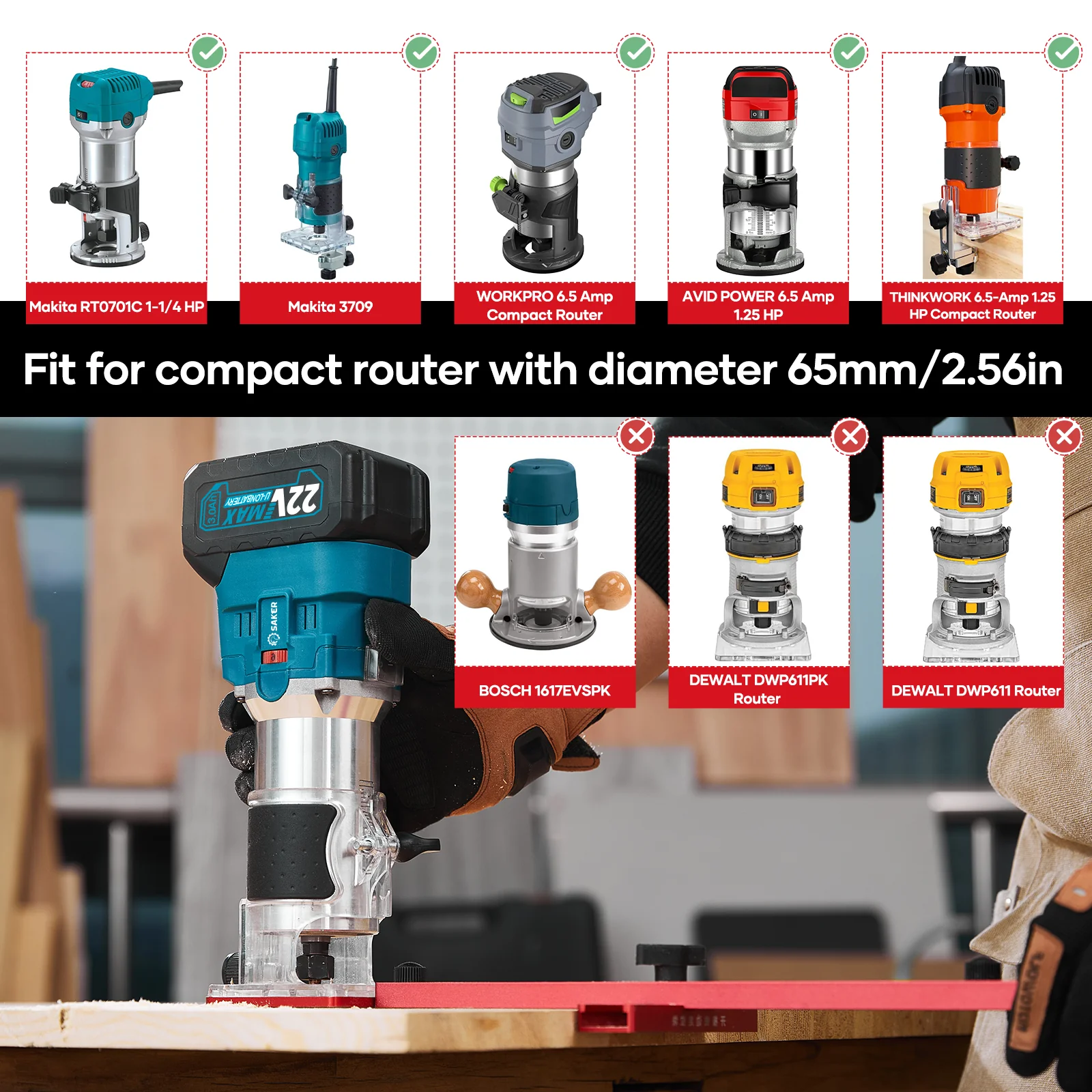 SAKER® 4 in 1 Router Milling Groove Bracket - Image 12