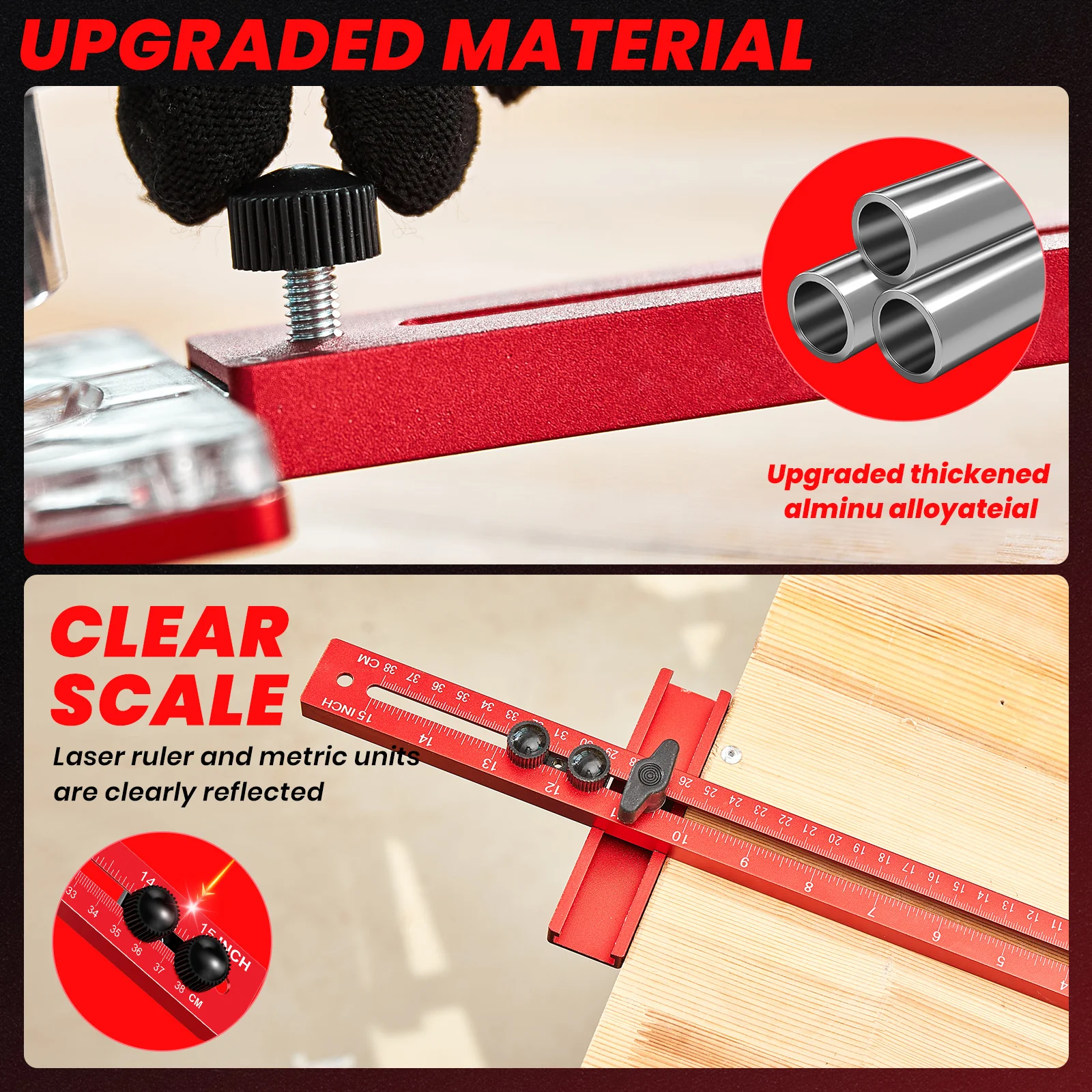 SAKER® 4 in 1 Router Milling Groove Bracket - Image 5
