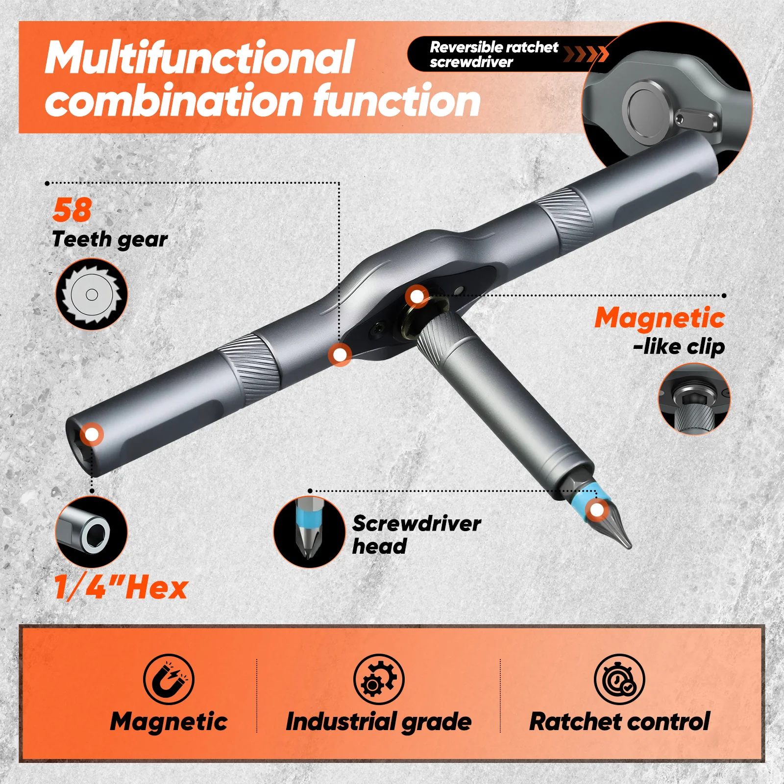 Saker 42 in 1 Magnetic Screwdriver Set - Image 13