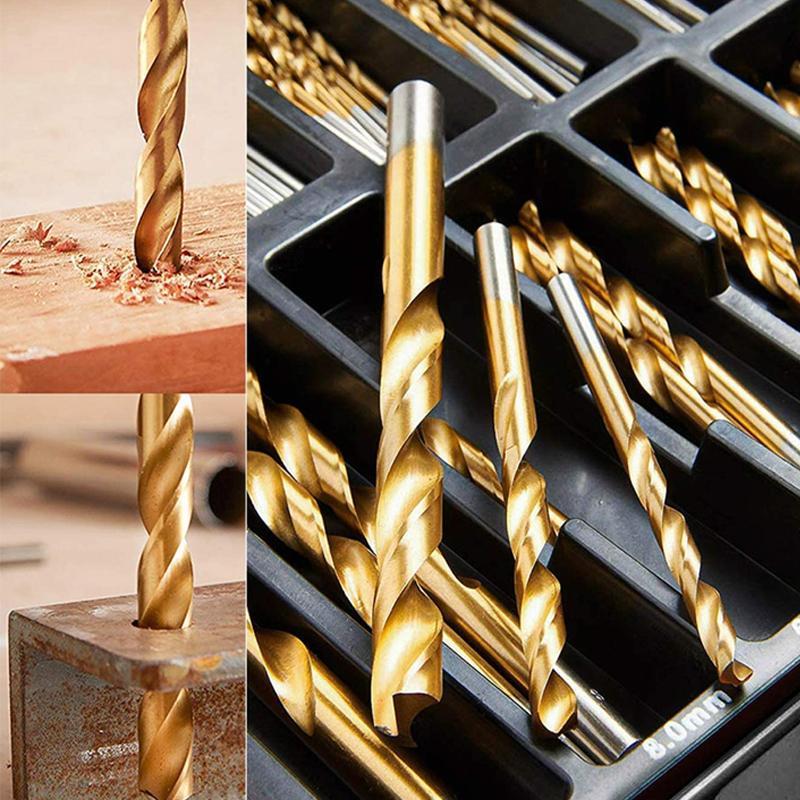SAKER 99pcs High Speed Steel Drill Bit Set - Image 9