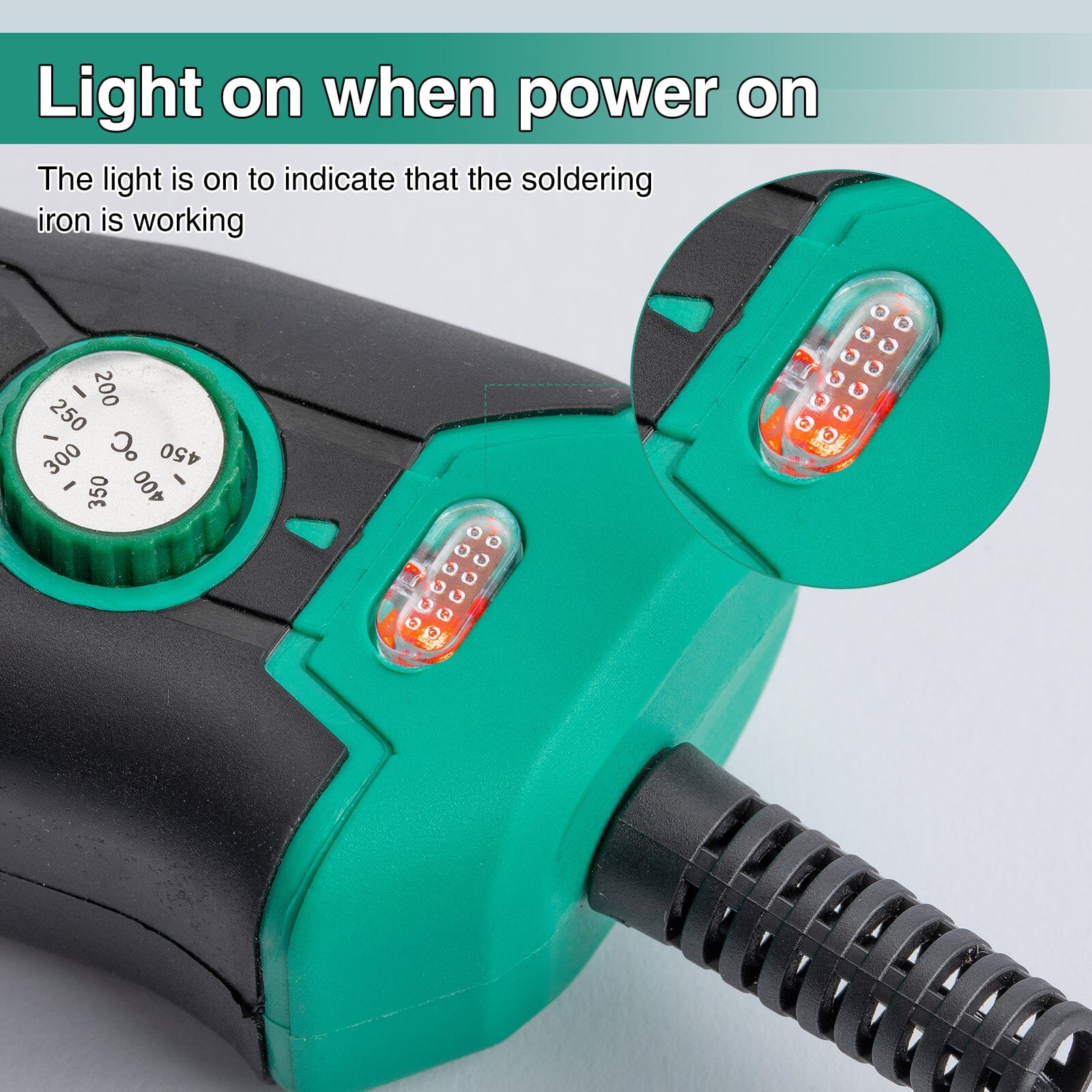 Saker Adjustable Temperature Soldering Iron Kit - Image 11