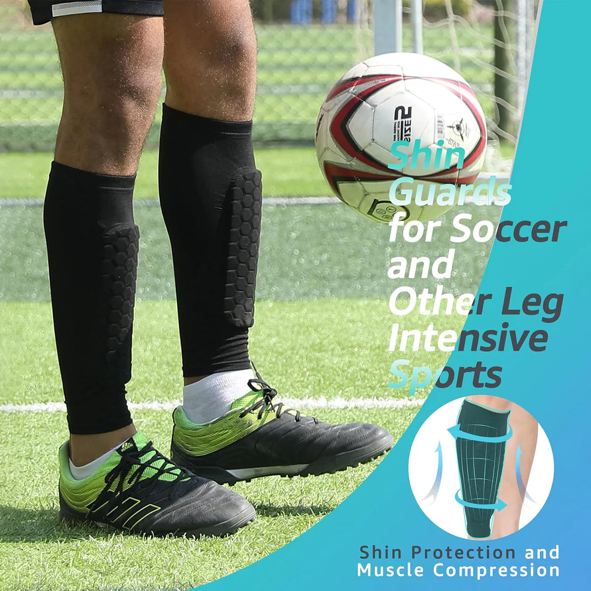 Saker Anti-Slip Shin Guards - Image 6