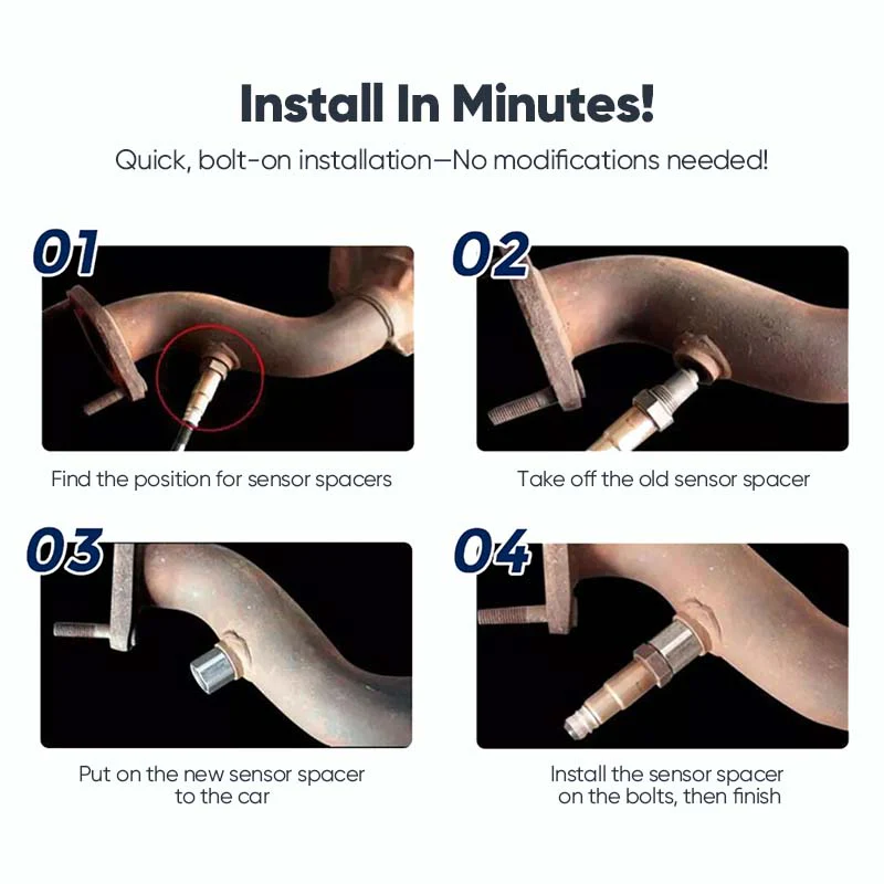Saker Car O2 Sensor Adapter CEL Eliminator - Image 8