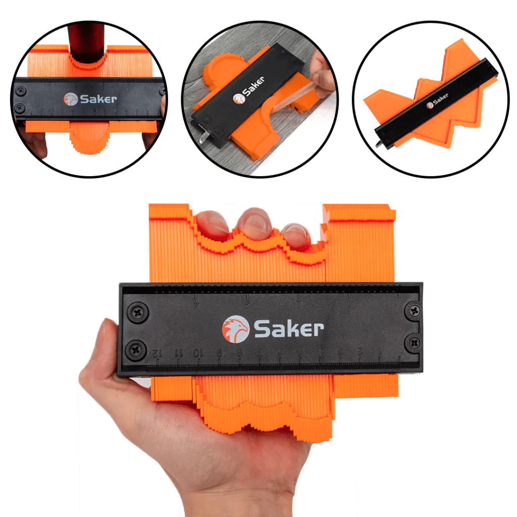 Saker® Contour Gauge Profile Tool With Lock - Image 3