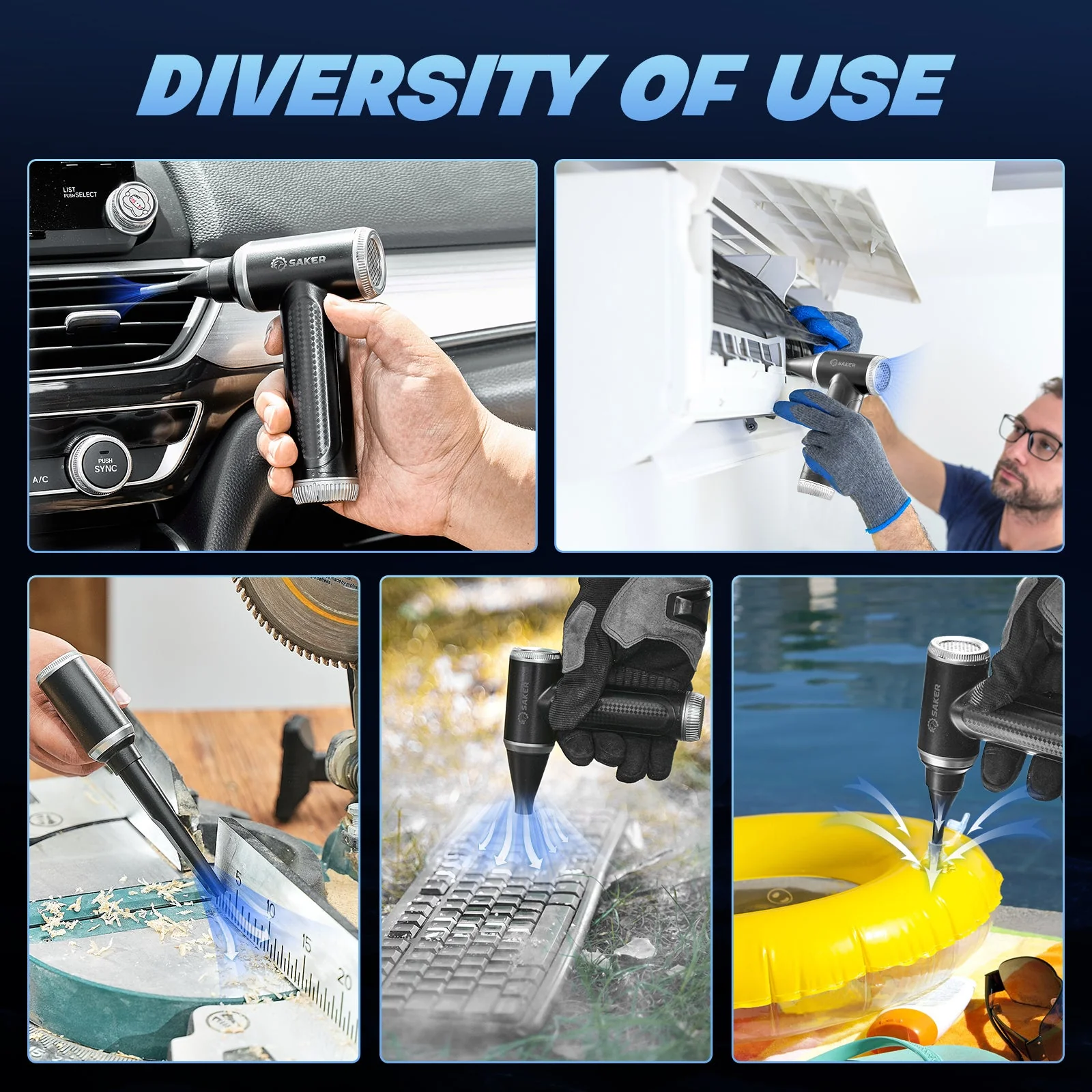 Saker Electric Compressed Air Duster - Image 7
