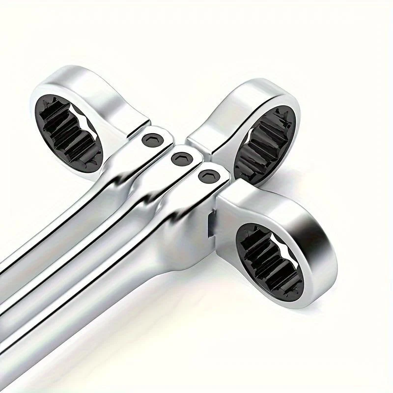 SAKER Flexible Head Ratchet Wrench Set - Image 4