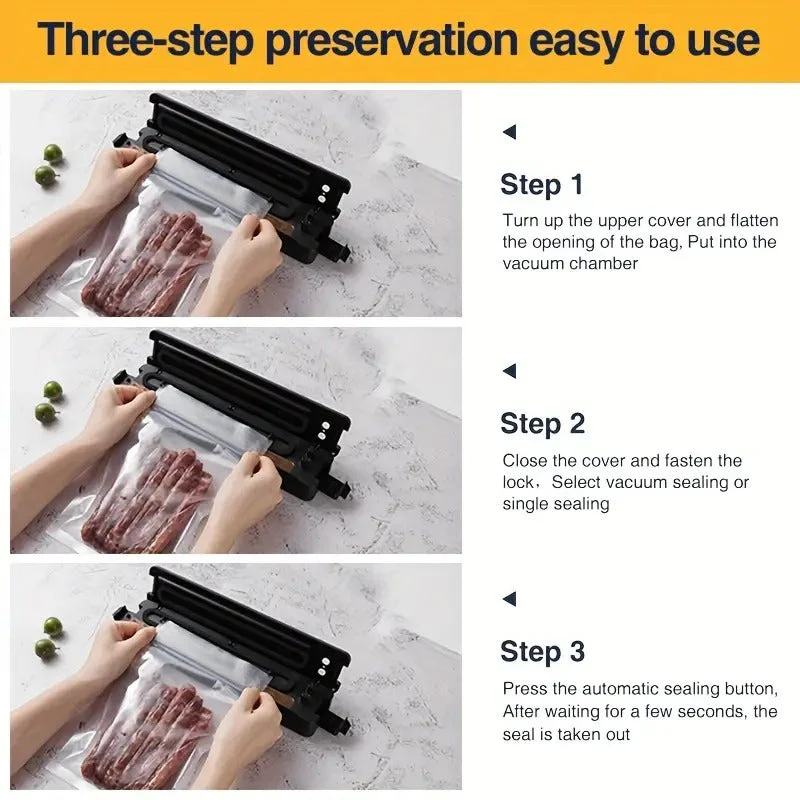 Saker Food Saver Vacuum Sealer Machine - Image 13