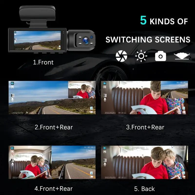 SAKER® Front & Rear Dashcam - Image 2
