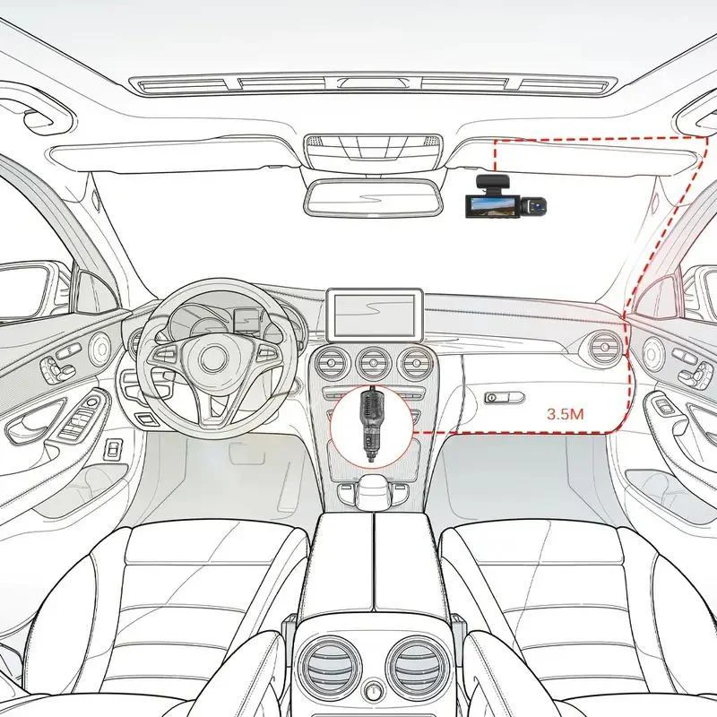SAKER® Front & Rear Dashcam - Image 6