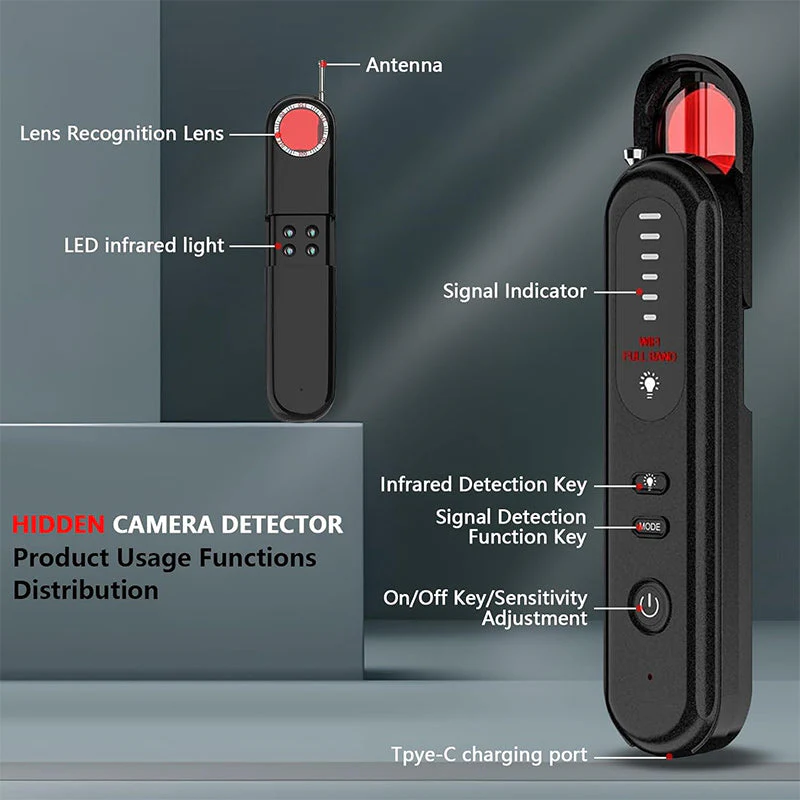 Saker Hidden Camera Detector Spy Finder - Image 10