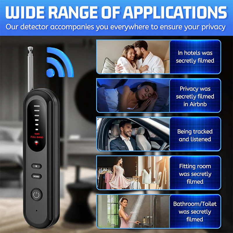 Saker Hidden Camera Detector Spy Finder - Image 3