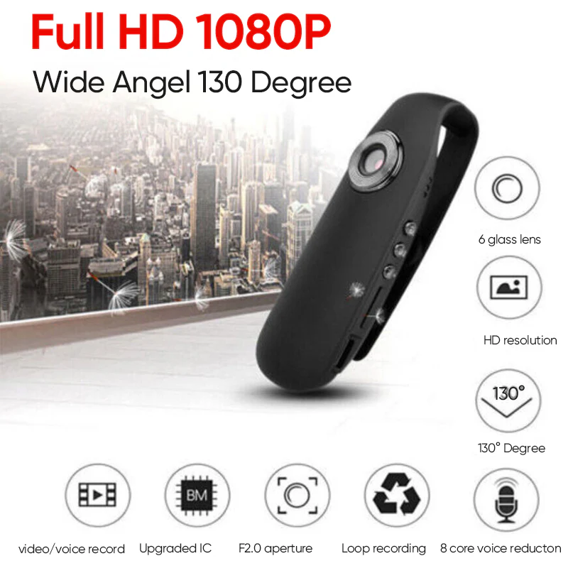 Saker Mini Camera 1080P Video - Image 3