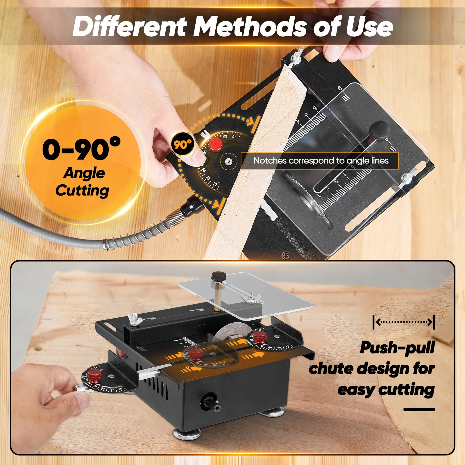 Sakerplus® Mini Multifunctional Table Saw - Image 6