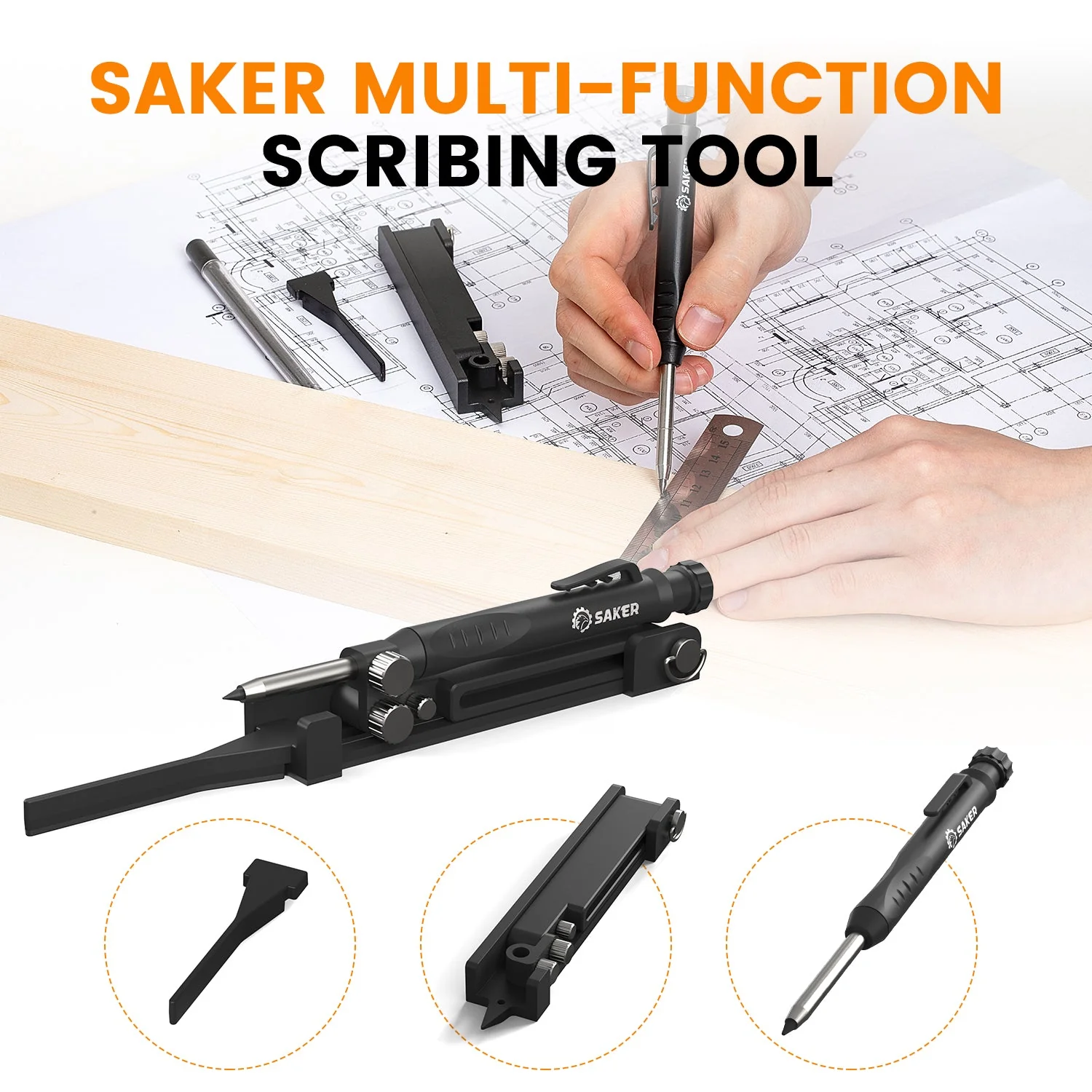 Saker Multifunctional Scribing Tool - Image 4