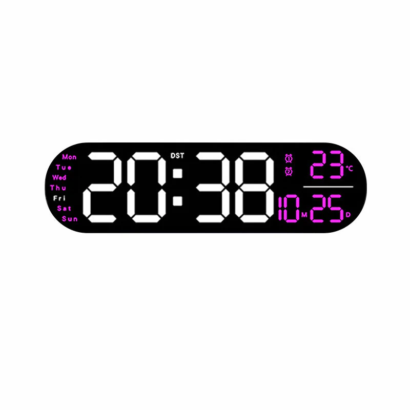 Saker Multi Functional LED Display Clock - Image 9