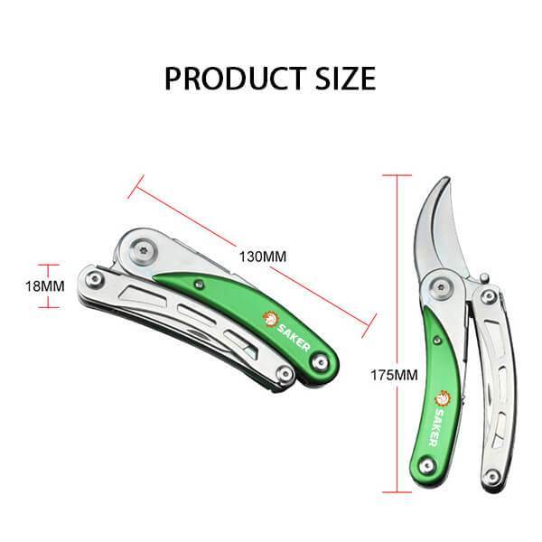 Saker Multifunctional Folding Pruning Grafting Shears - Image 7