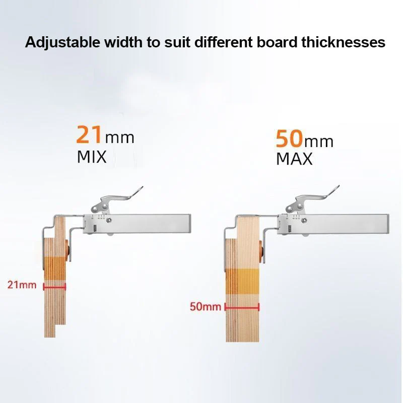 Saker One-touch Fixed Removable Drawer Clamp - Image 4