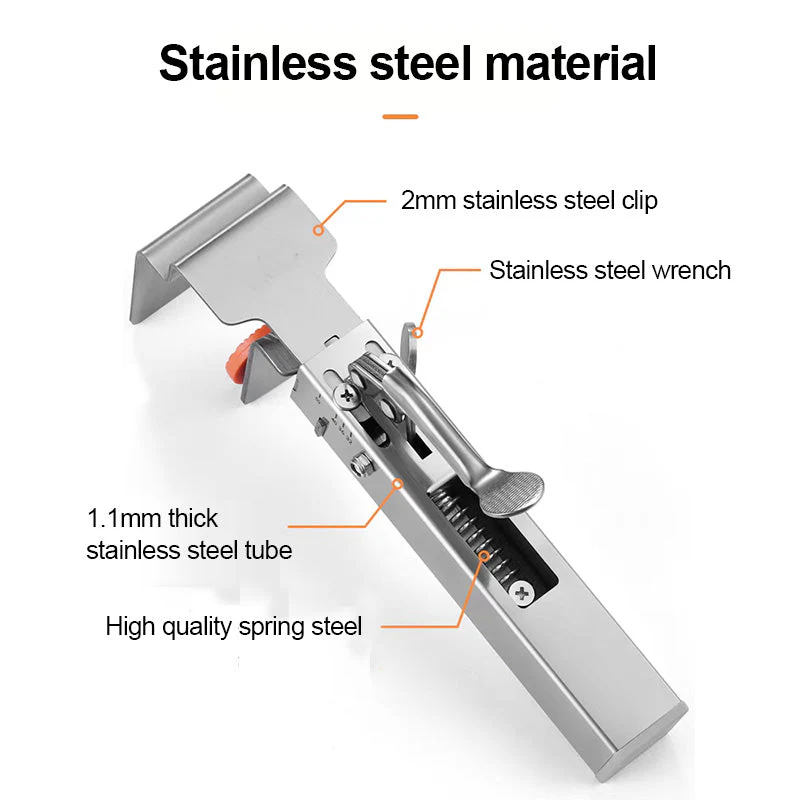Saker One-touch Fixed Removable Drawer Clamp - Image 7