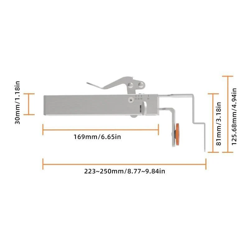 Saker One-touch Fixed Removable Drawer Clamp - Image 8