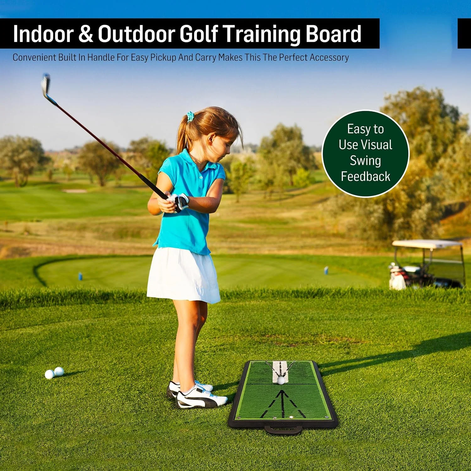 Saker Pearl Golf Mat - Image 3