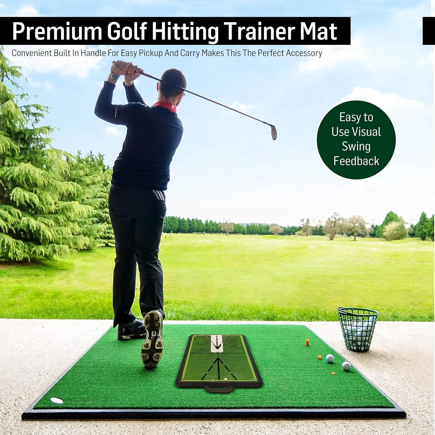 Saker Pearl Golf Mat - Image 4