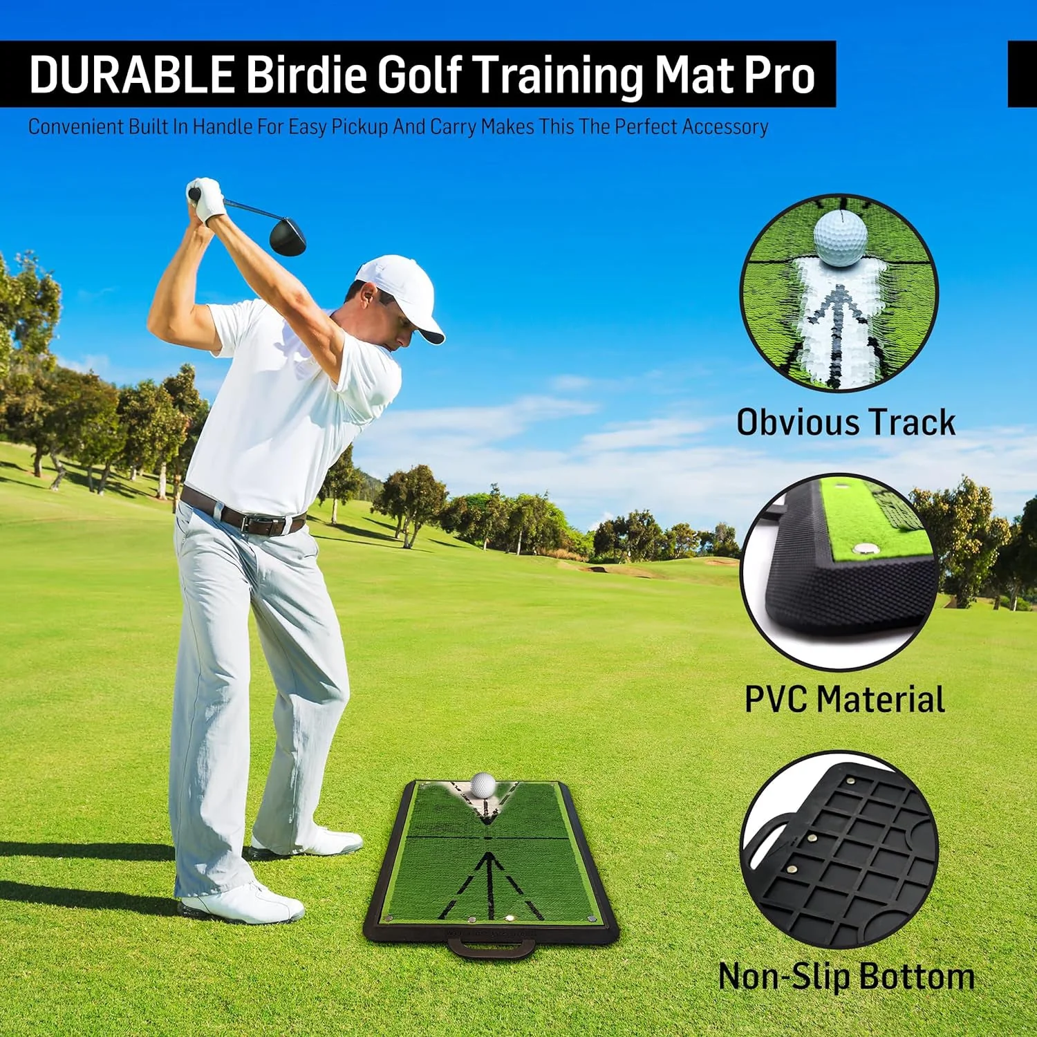 Saker Pearl Golf Mat - Image 5