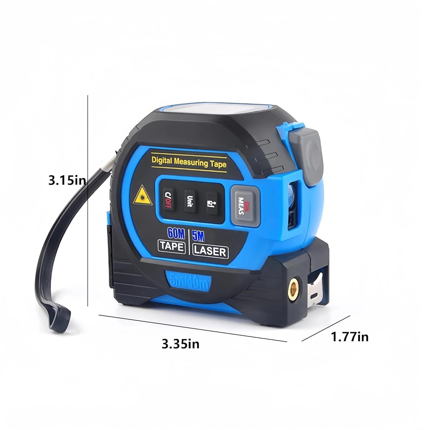 SAKER Portable 3-in-1 Infrared Laser Tape Measuring - Image 9