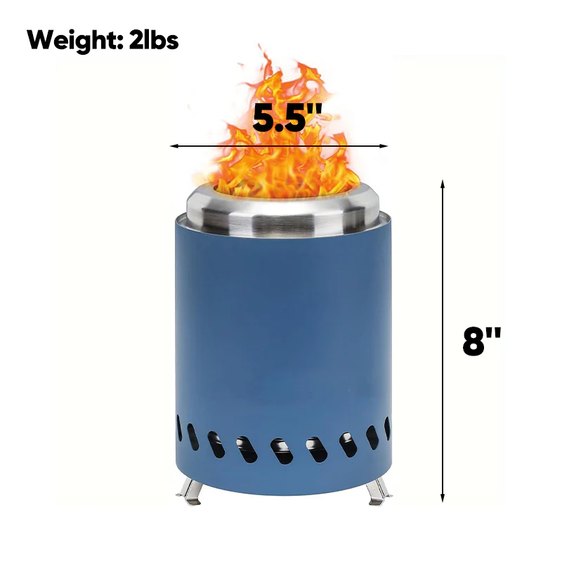 Saker Portable Smokeless Tabletop Fire Pit - Image 13