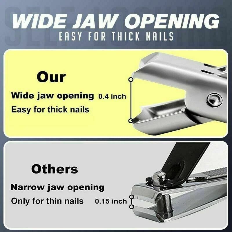 SAKER Portable Ultra Sharp Nail Clippers - Image 8