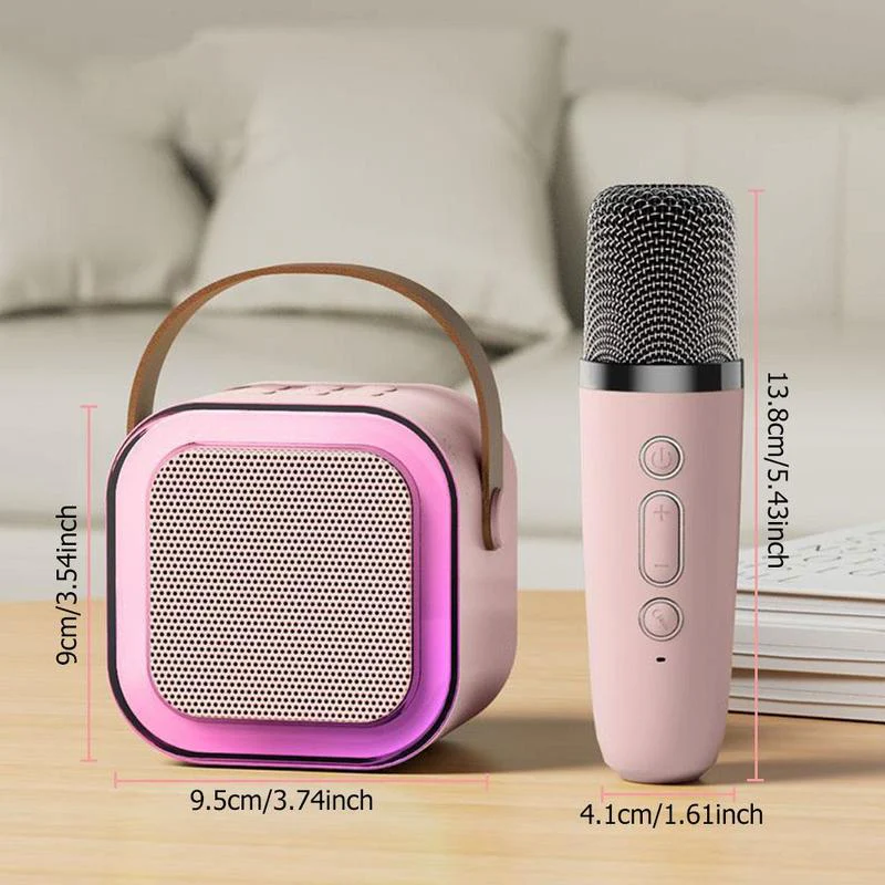 SAKER Portable Wireless Karaoke Speaker with Microphone - Image 5