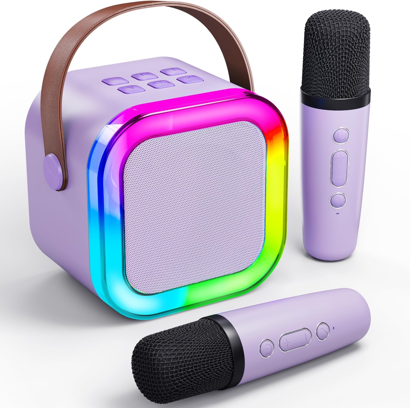 SAKER Portable Wireless Karaoke Speaker with Microphone - Image 9