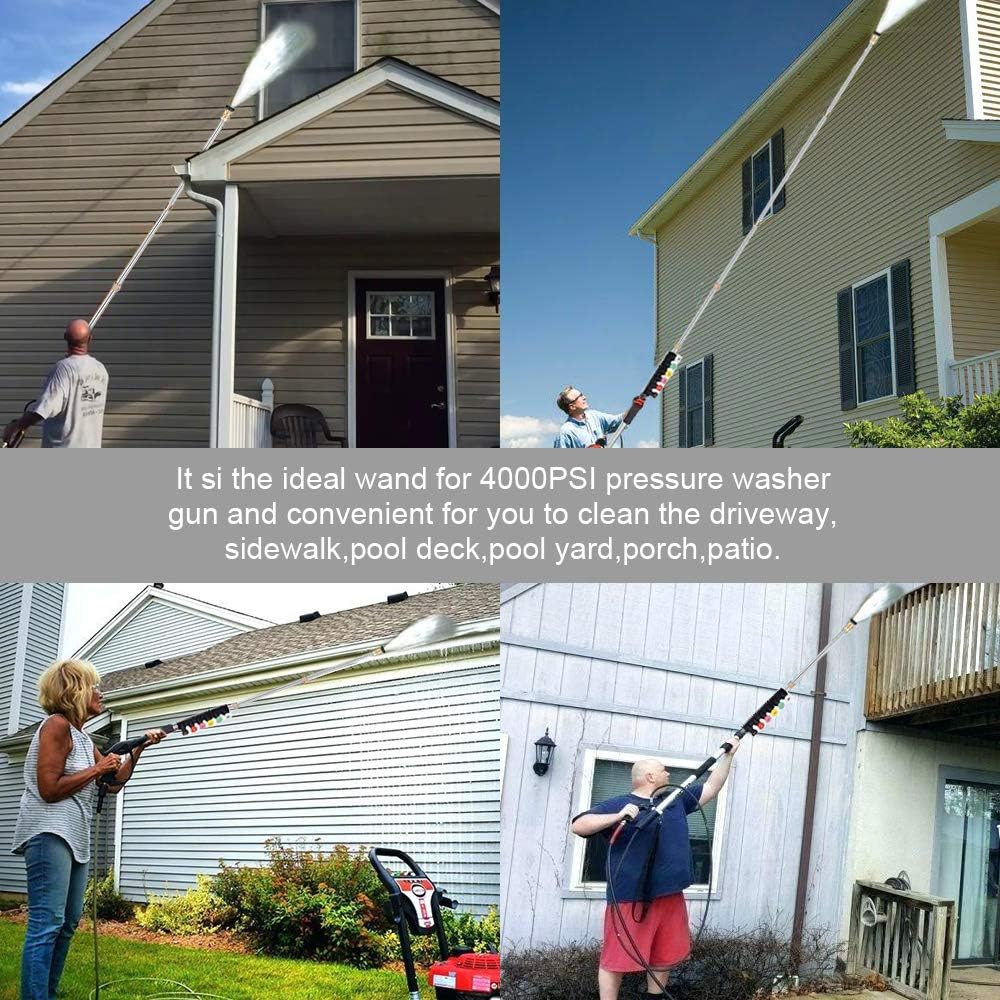 Saker® Pressure Washer Extension Wand Set - Image 6