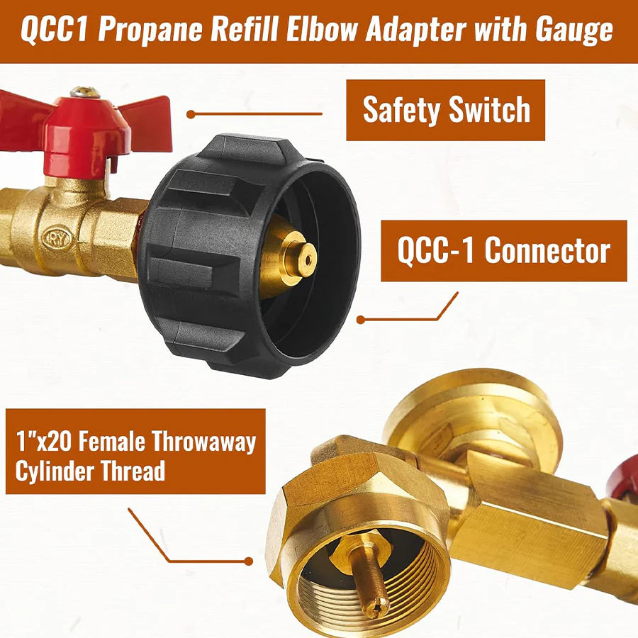 Saker Propane tank filling adapter - Image 3