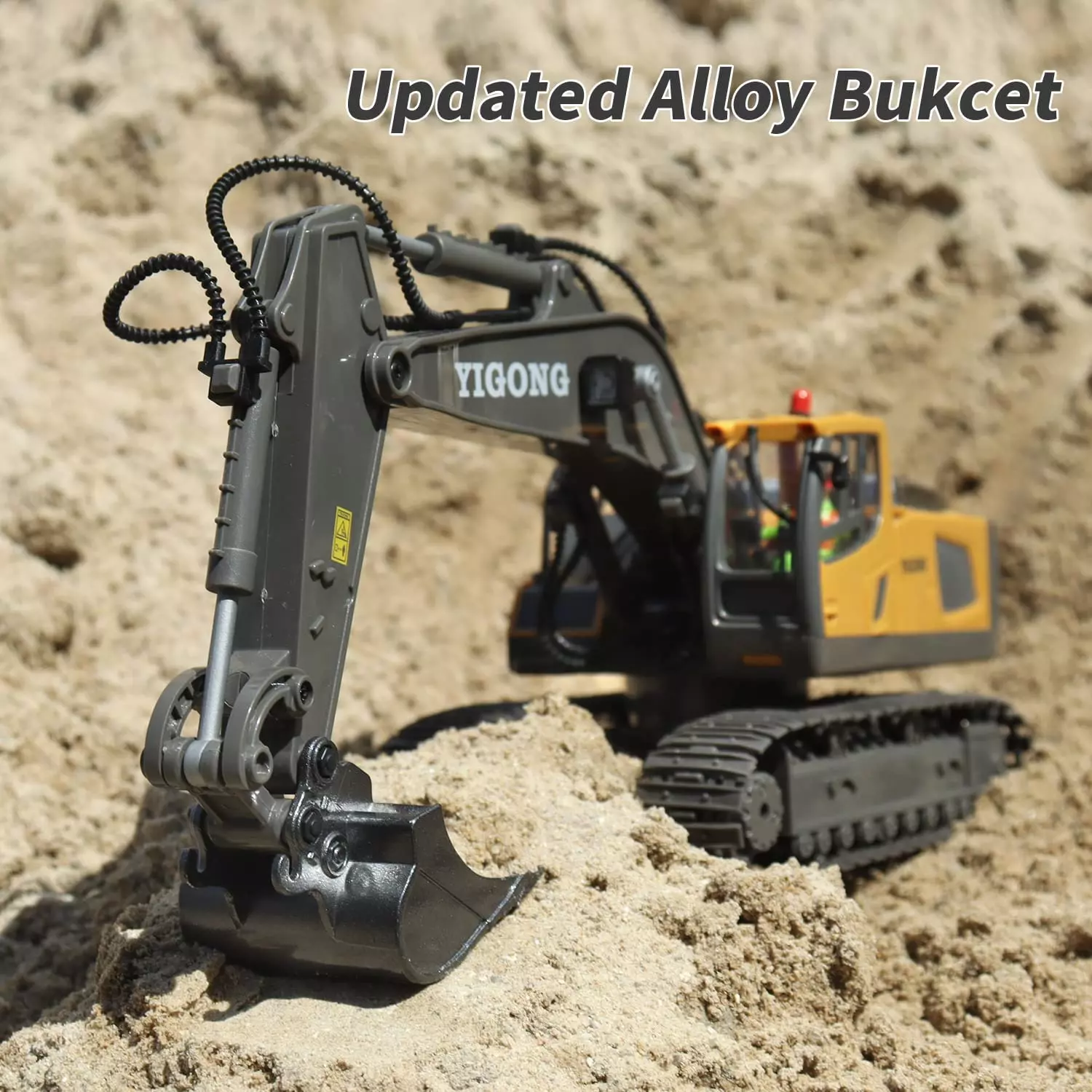 Saker Remote Control Excavator Construction Toys - Image 7
