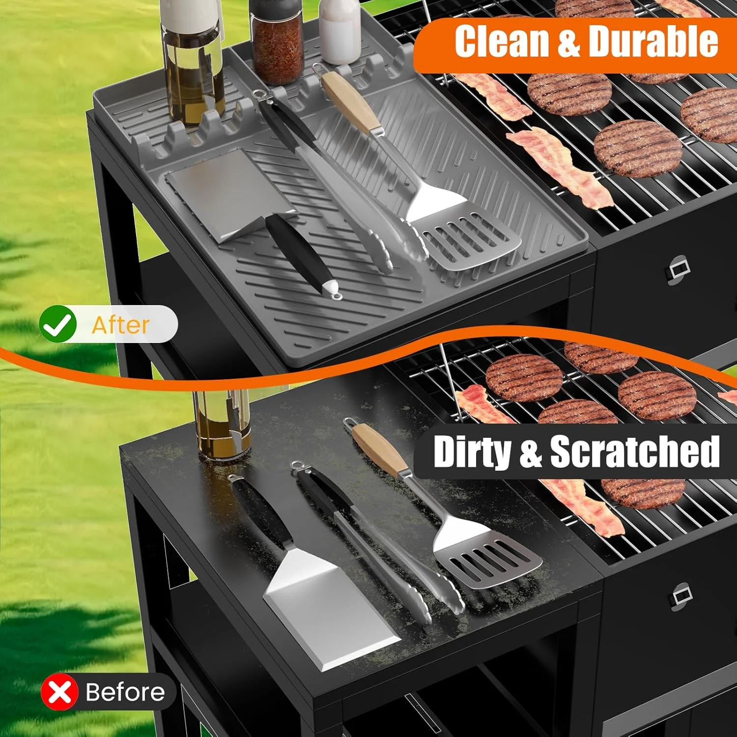 Saker Silicone Grill Mat - Image 5