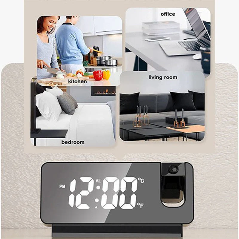 SAKER Smart Digital Projection Clock - Image 6