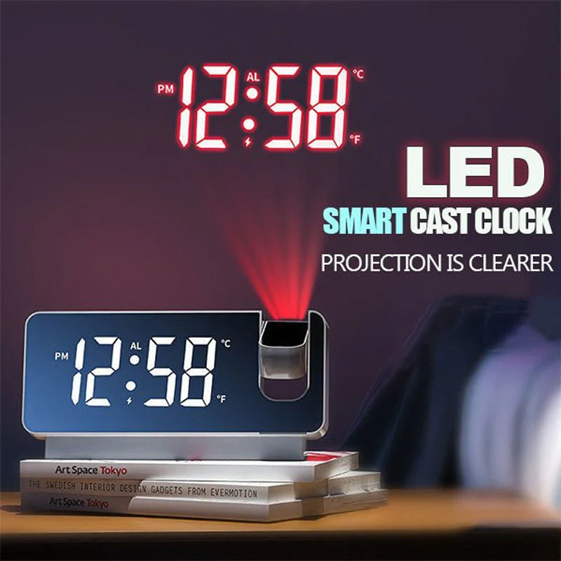 SAKER Smart Digital Projection Clock - Image 7