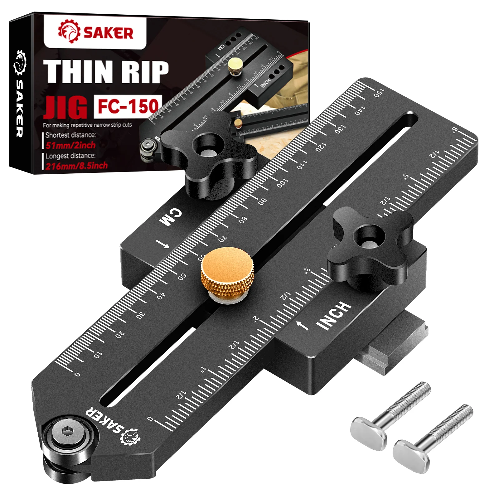 Saker Thin Rip Jig Table Saw Jig Guide - Image 9