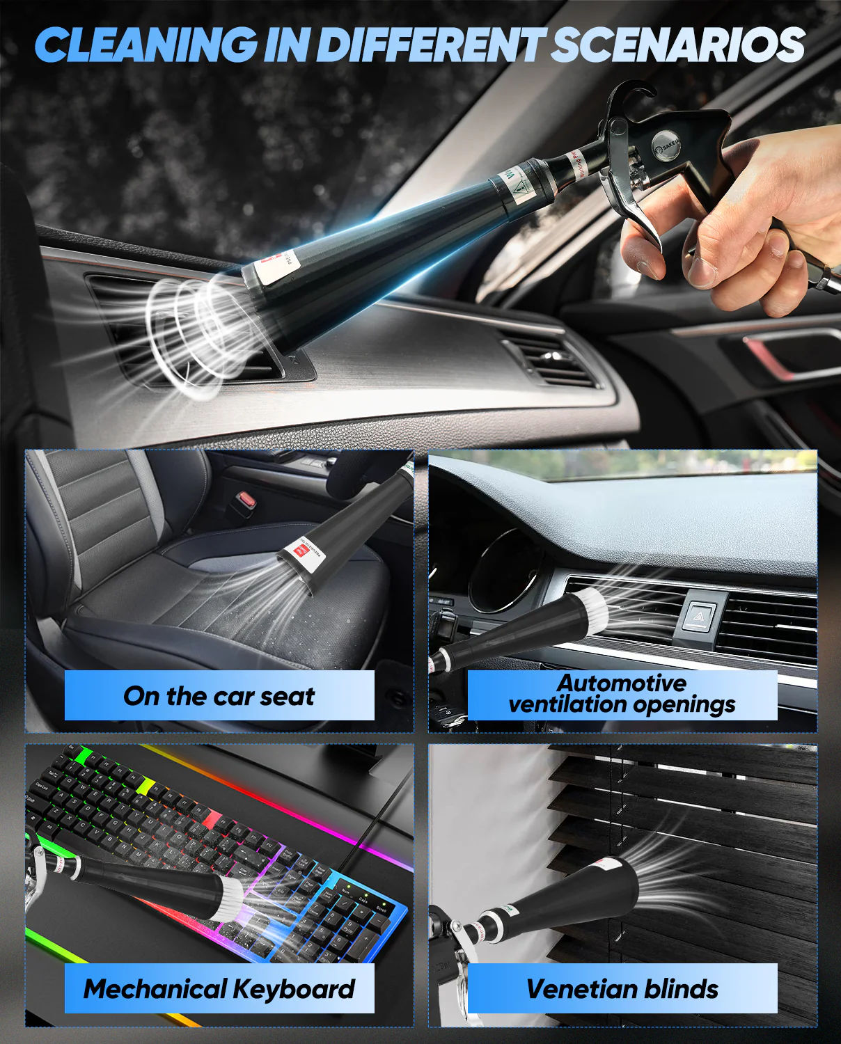 Sakerplus Tornado Dry Cleaning Gun - Image 8