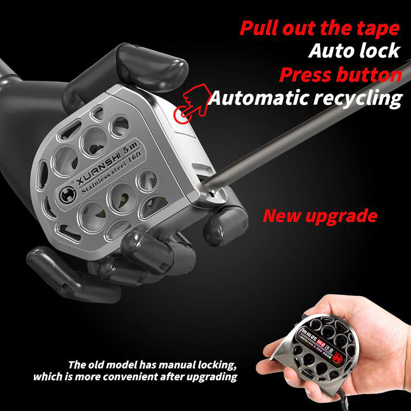 Saker Upgraded Magnetic Stainless Steel Tape Measure - Image 2