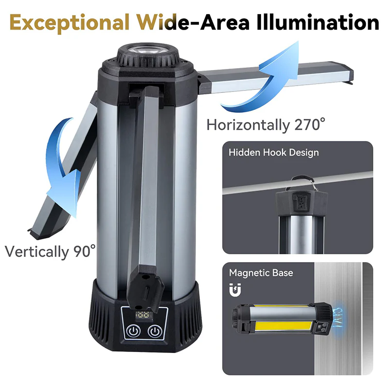 Sakerplus® Upgraded Portable Camping Light with Bracket - Image 15