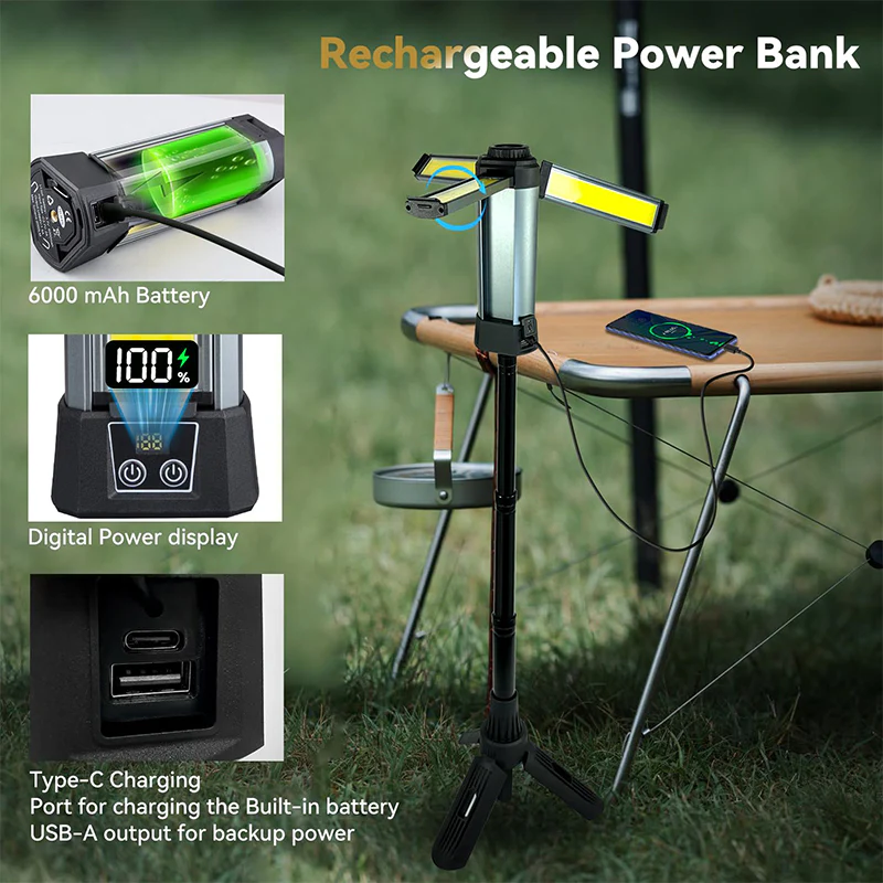 Sakerplus® Upgraded Portable Camping Light with Bracket - Image 18
