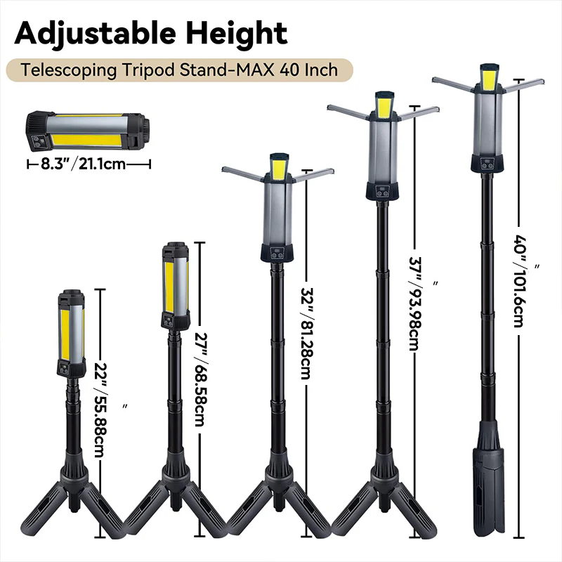 Sakerplus® Upgraded Portable Camping Light with Bracket - Image 22