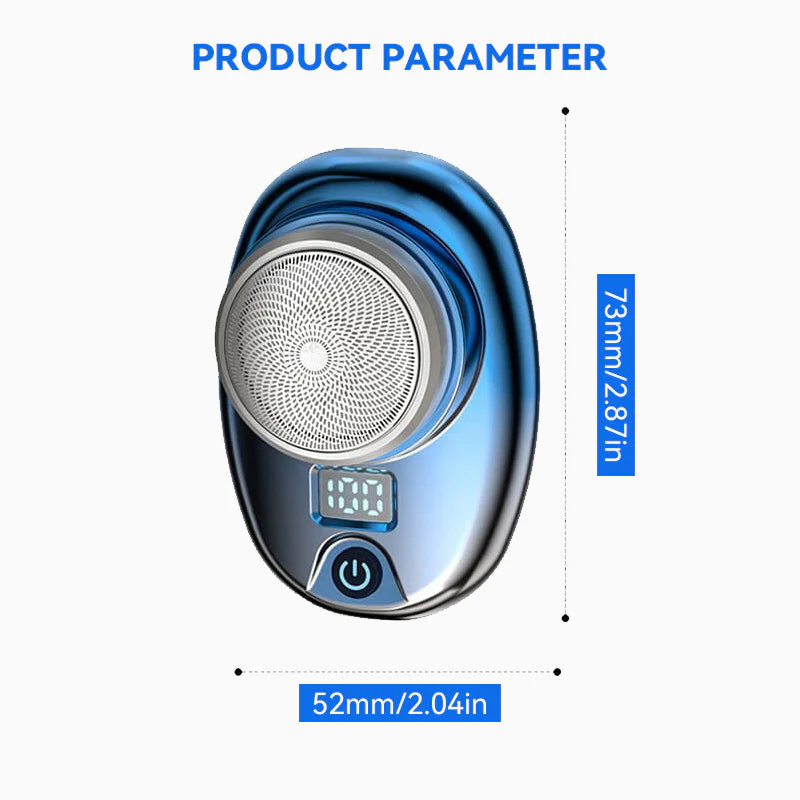 SAKER Waterproof Mini Electric Shaver - Image 11
