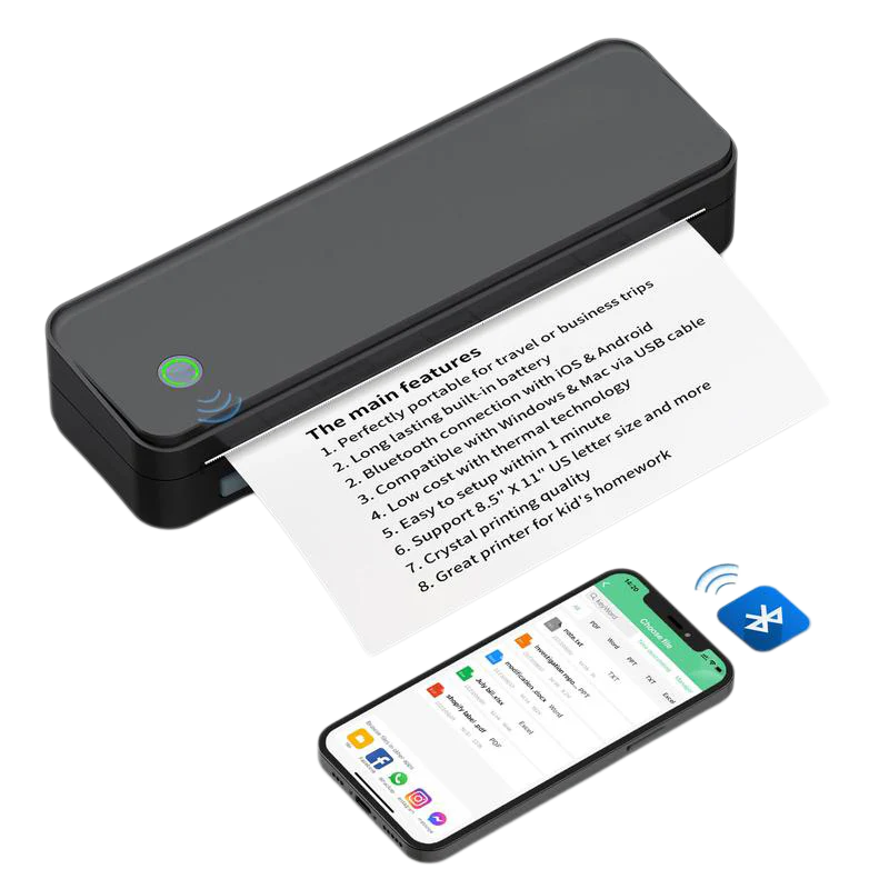 Saker Wireless Bluetooth Thermal Printer - Image 10
