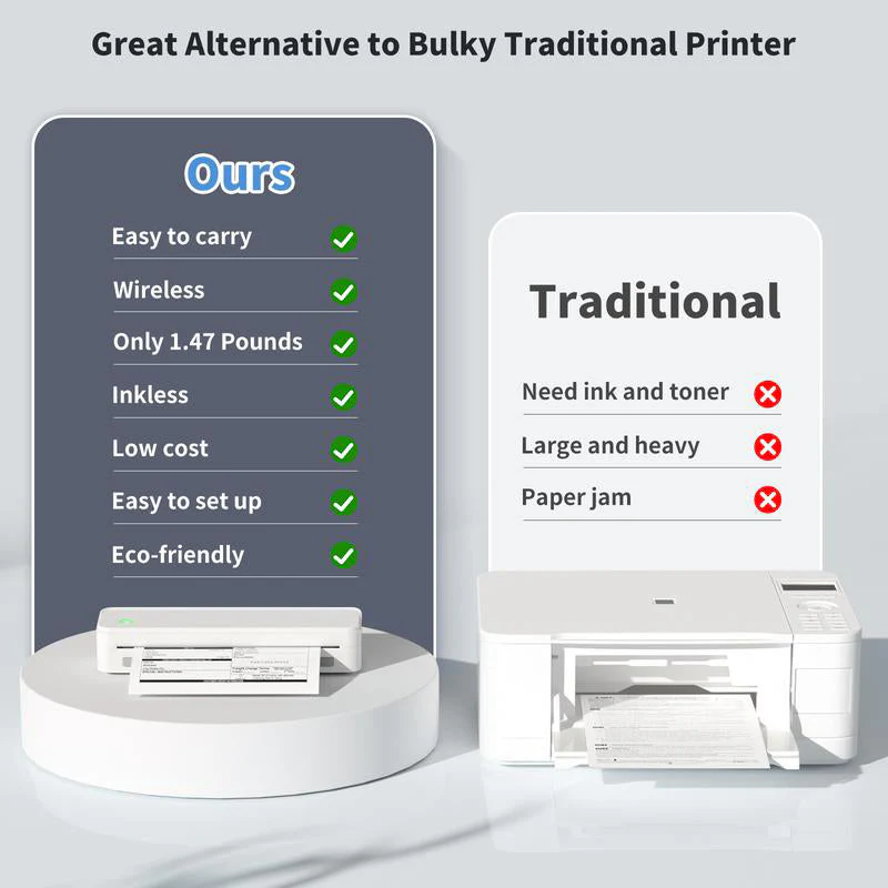 Saker Wireless Bluetooth Thermal Printer - Image 8