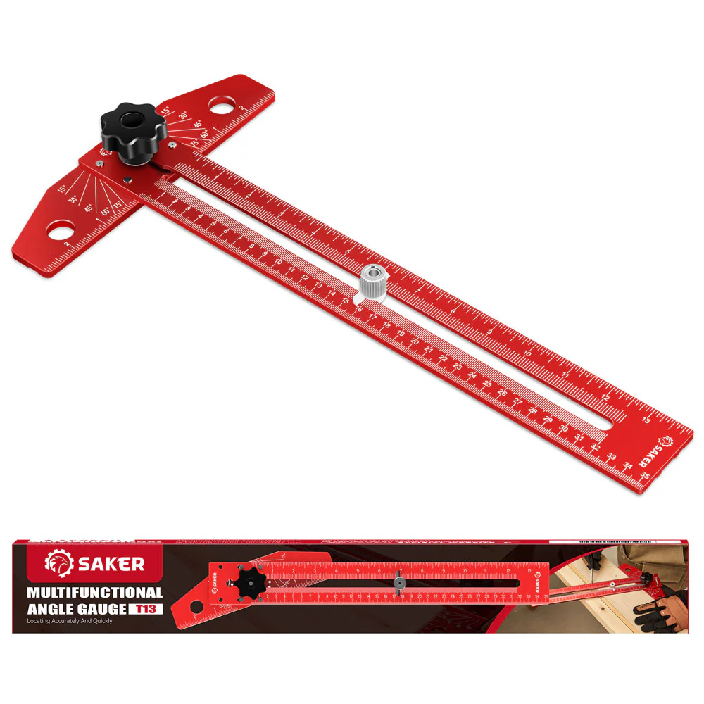 SAKER® Woodworking Scriber Marking Line Ruler - Image 10