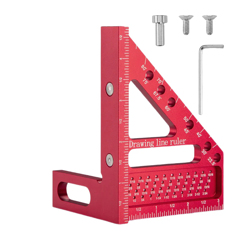 SAKER® Woodworking Scriber Marking Line Ruler - Image 11