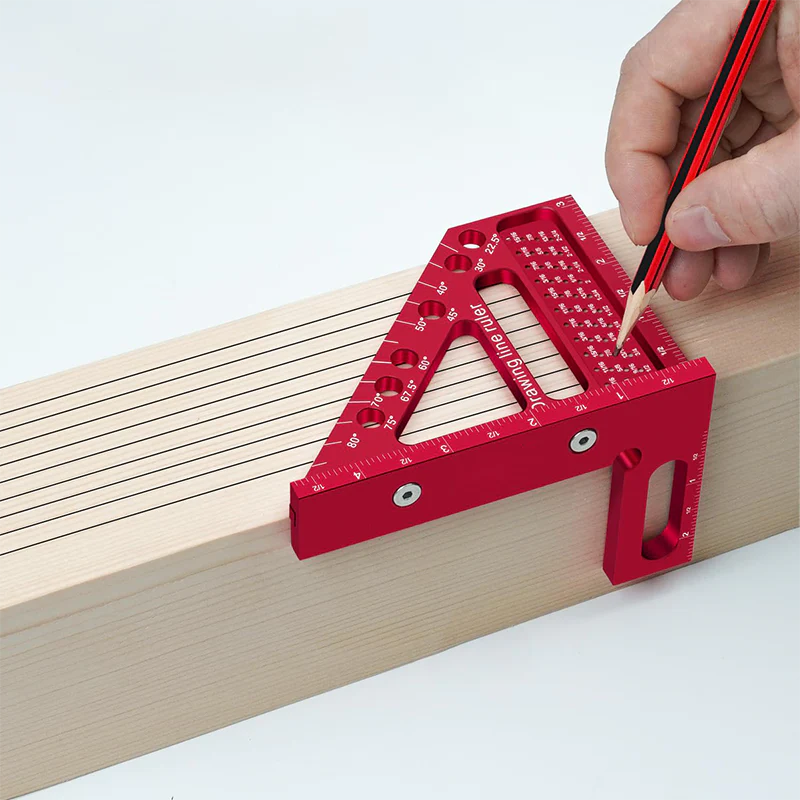 SAKER® Woodworking Scriber Marking Line Ruler - Image 18